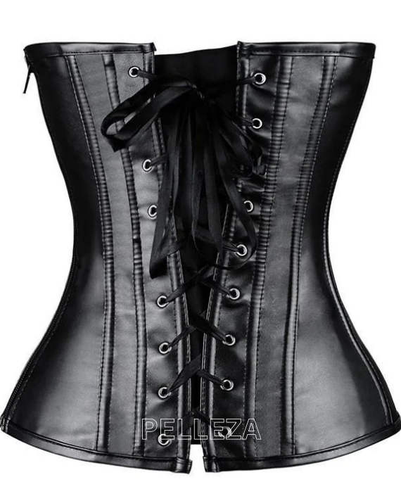 Temi Faux Leather Gothic Corset