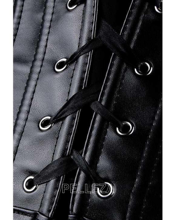 Temi Faux Leather Gothic Corset