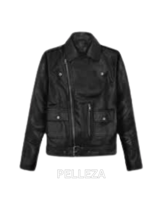 Tomb Raider Biker Leather Jacket for Women – Bold & Stylish