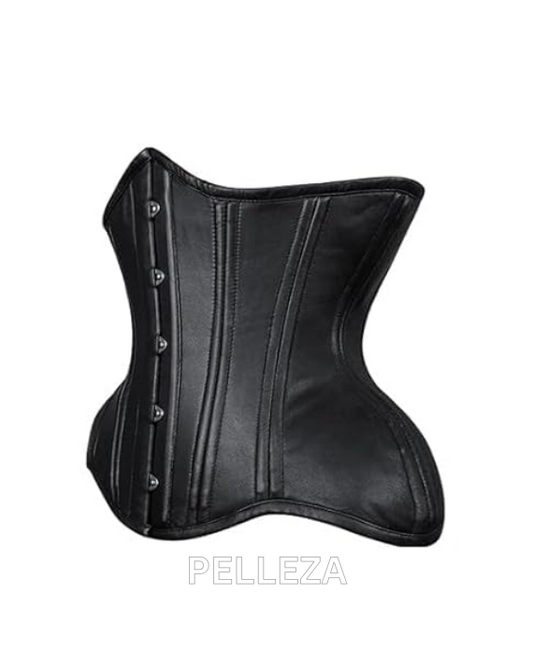 Rinnaa New Curvy Waist Trainer in Genuine Sheep Napa Leather