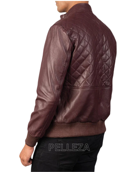 Men's Cowhide Vintage Retro Leather Jacket