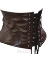 Cosplay waist corset belt from high quality leather