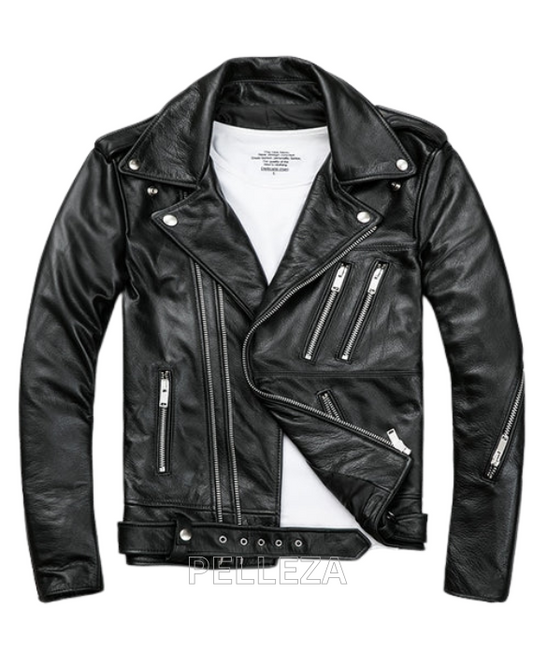 Biker Jacket for Men’s With Belt