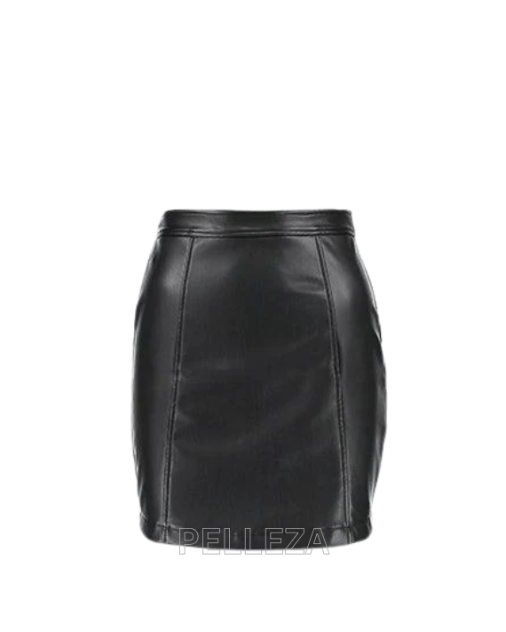 UT Classic Womens Real Leather Skirt