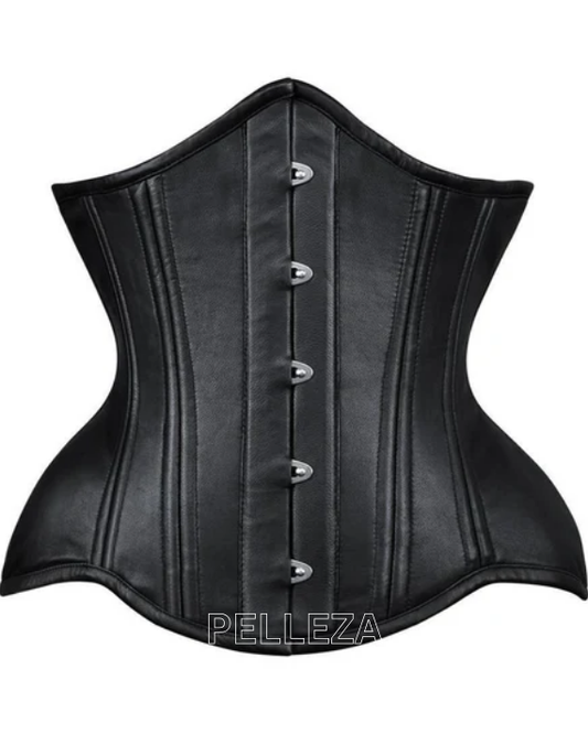 Rinnaa New Curvy Waist Trainer in Genuine Sheep Napa Leather