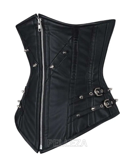 Williams Sheep Nappa Leather Underbust Corset
