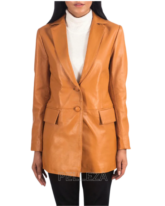 Marilyn Tan Brown Blazer
