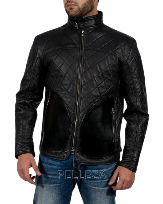 Men's Cowhead Equilibrium Leather Jacket