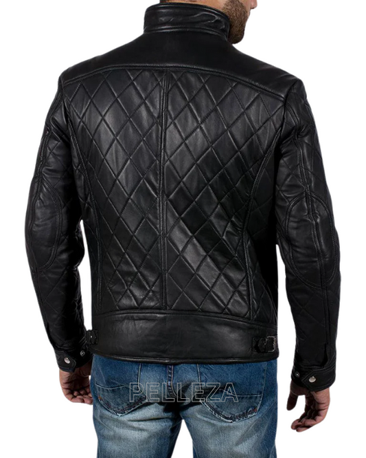 Men's Cowhead Equilibrium Leather Jacket