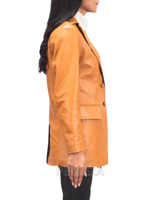 Marilyn Tan Brown Blazer